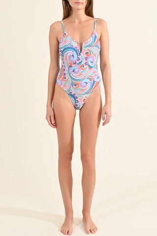 Maillot 1 pièce - Mauve - Molly Bracken