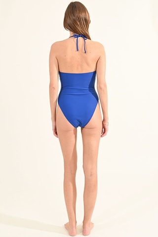 Maillot 1 pièce - Bleu électrique - Molly Bracken