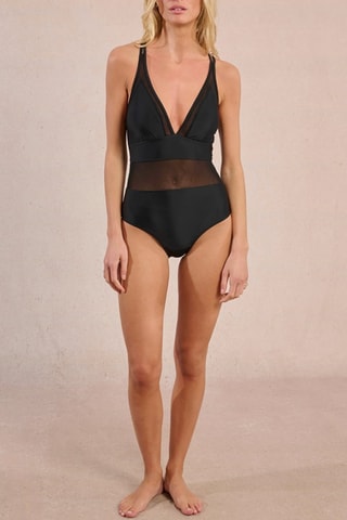 Maillot 1 pièce - Noir - Molly Bracken