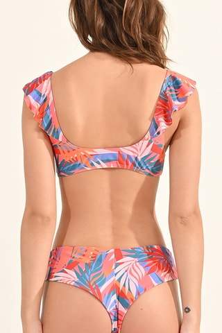 Haut de maillot - Rose et orange