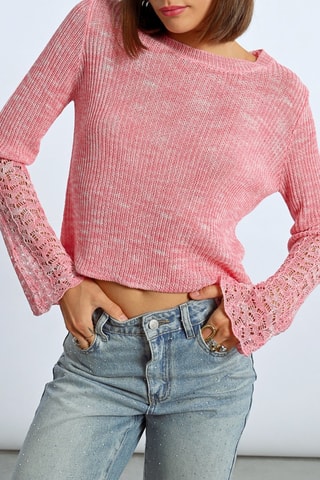 Pull - Rose chiné - Molly Bracken