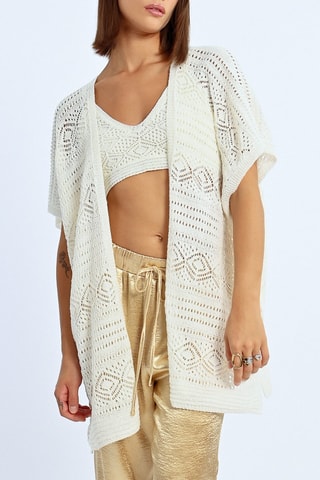 Gilet - Blanc - Molly Bracken