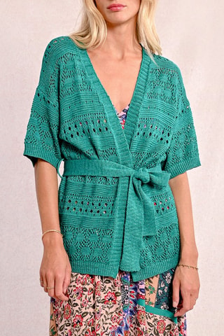 Gilet - Vert clair - Molly Bracken
