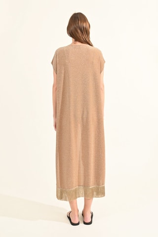 Gilet long de plage - Beige