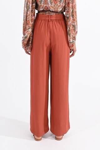 Pantalon taille haute - Marron - Molly Bracken