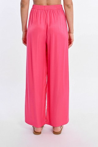 Pantalon taille haute - Rose - Molly Bracken