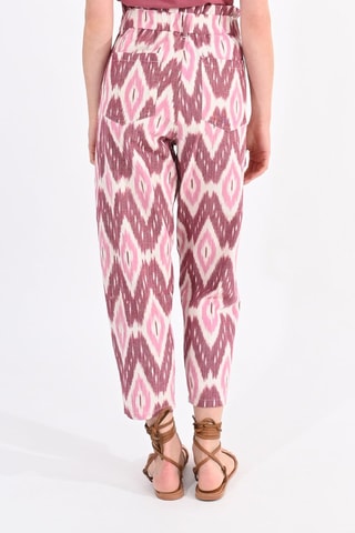 Pantalon - Rose poudré et bordeaux - Molly Bracken