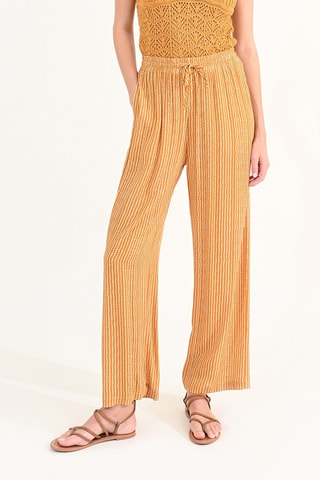 Pantalon taille haute - Jaune - Molly Bracken