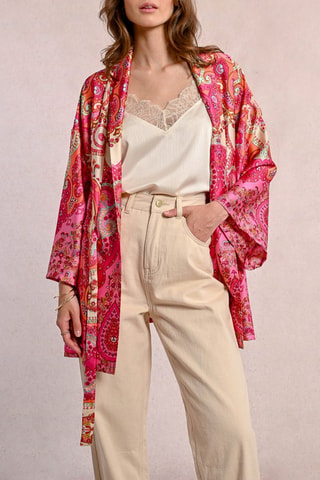 Jean taille haute - Beige - Molly Bracken