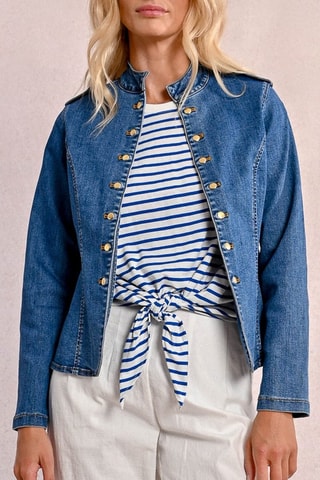 Veste en jean - Bleu