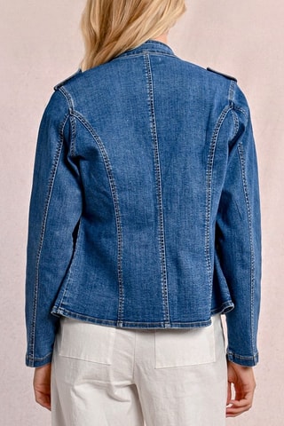 Veste en jean - Bleu