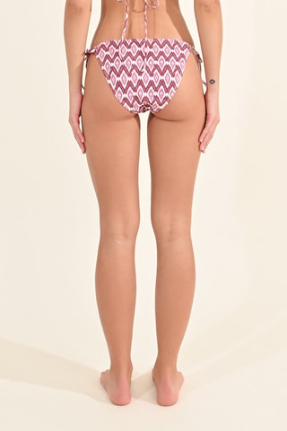 Bas de maillot - Rose et bordeaux