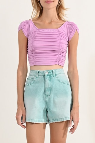 Crop top - Mauve- Lili Sidonio