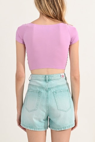 Crop top - Mauve- Lili Sidonio