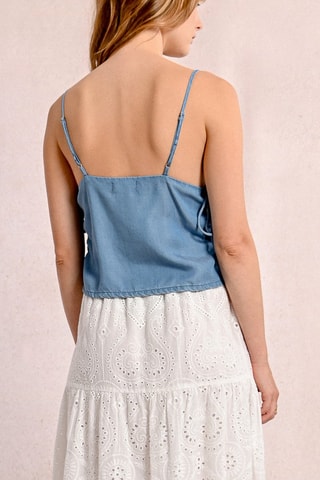 Top en jean - Bleu - Molly Bracken