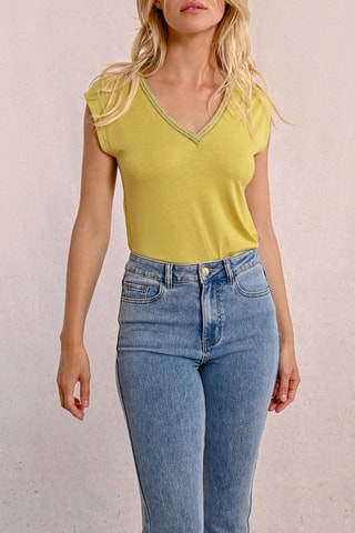 Top - Vert olive - Molly Bracken