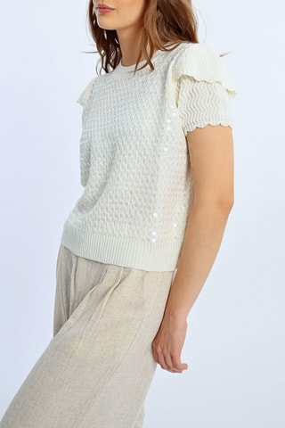 Top - Ecru - Molly Bracken