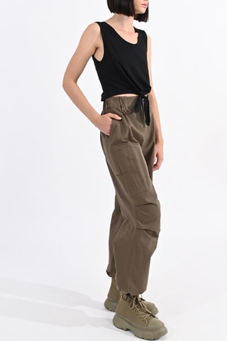 Crop top - Noir- Lili Sidonio