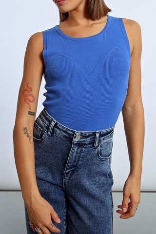 Top - Bleu - Molly Bracken