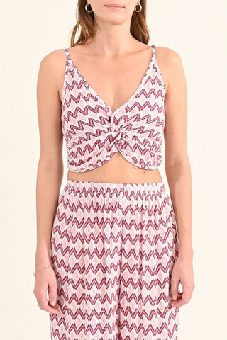 Crop top - Rose - Molly Bracken
