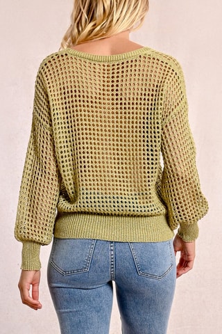 Top - Vert olive - Molly Bracken