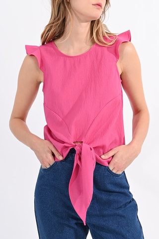 Top noué - Rose - Molly Bracken