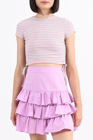 Crop top - Violet- Lili Sidonio
