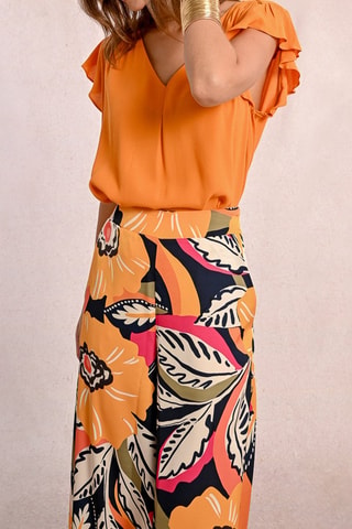 Top - Orange - Molly Bracken