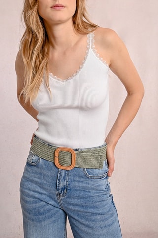 Top - Ecru - Molly Bracken