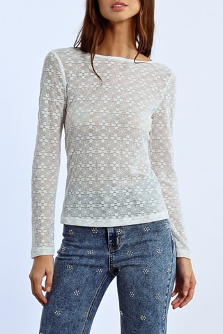 Top - Blanc - Molly Bracken