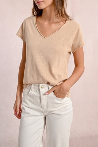 Top - Beige - Molly Bracken