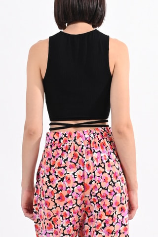 Crop top - Noir- Lili Sidonio