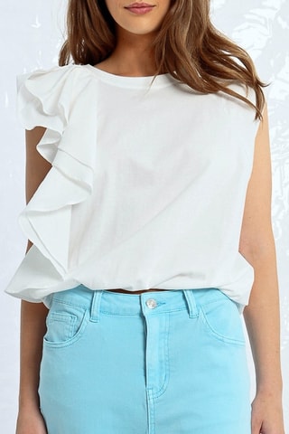 Top - Blanc