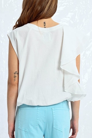 Top - Blanc