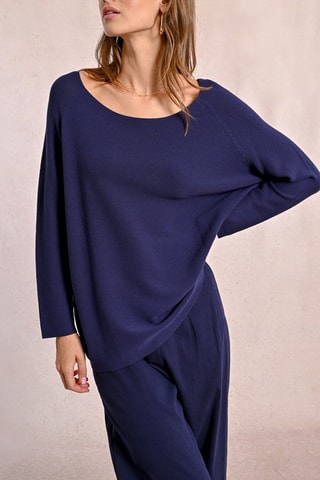Top - Bleu marine