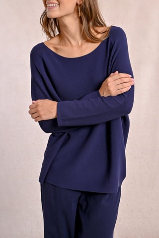 Top - Bleu marine