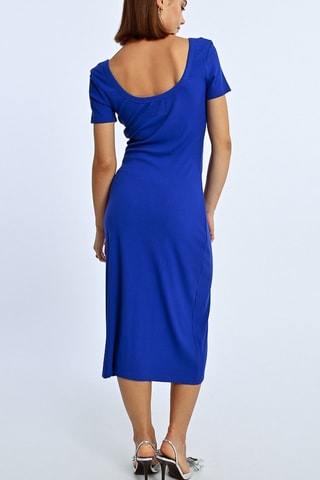 Robe chemise - Bleu roi - Molly Bracken