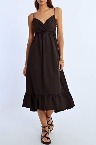 Robe midi - Noir