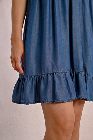 Robe patineuse - Bleu foncé