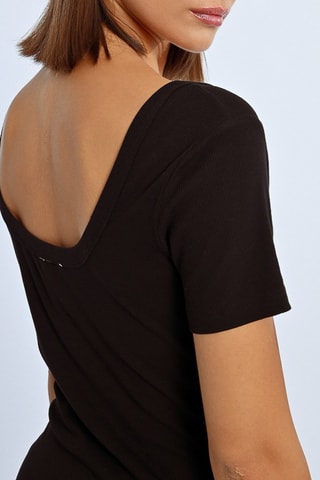 Robe fourreau - Noir