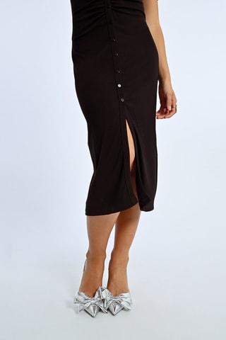 Robe fourreau - Noir
