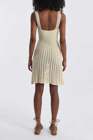 Robe trapèze - Beige