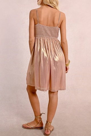 Robe patineuse - Rose chiné