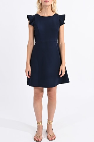 Robe patineuse - Bleu marine - Molly Bracken