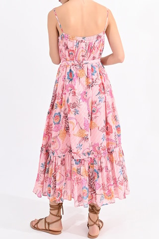 Robe volantée - Rose - Molly Bracken