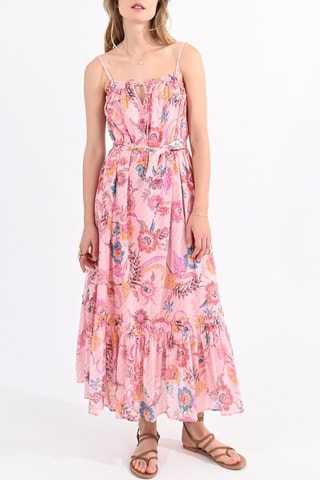 Robe volantée - Rose - Molly Bracken