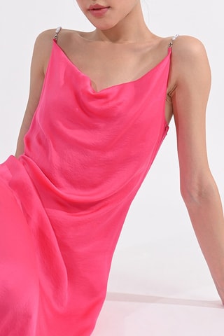 Robe longue - Fuchsia- Lili Sidonio