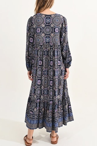 Robe longue - Bleu marine - Molly Bracken