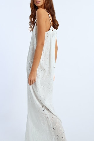 Robe longue - Blanc - Molly Bracken