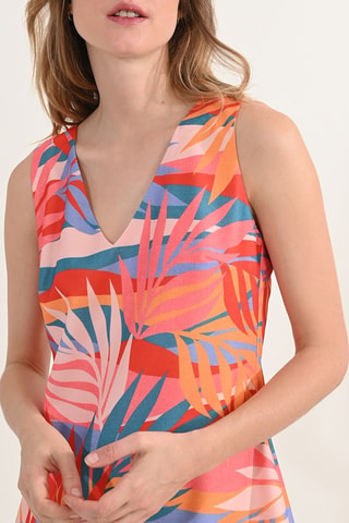 Vestido direito - Rosa - Molly Bracken